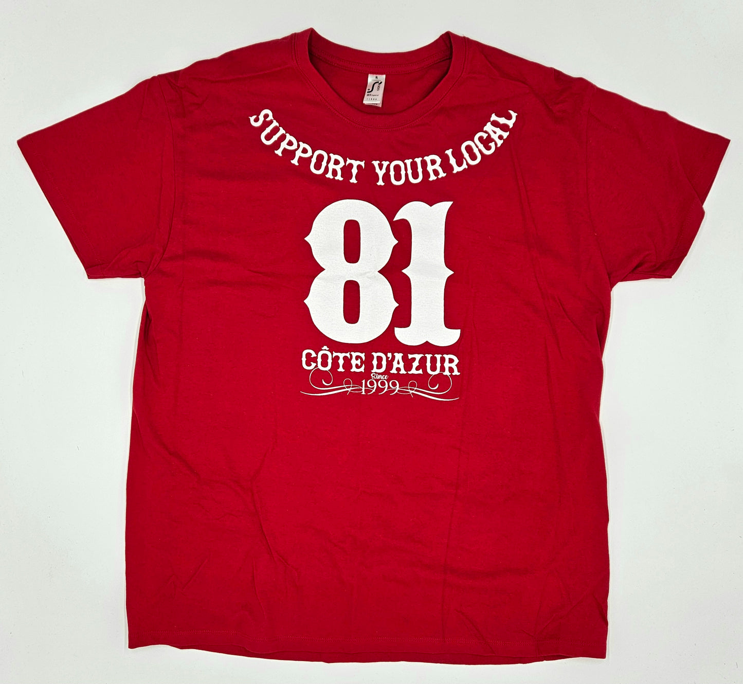 T-SHIRT SYL 81 CA ROUND LETTERING