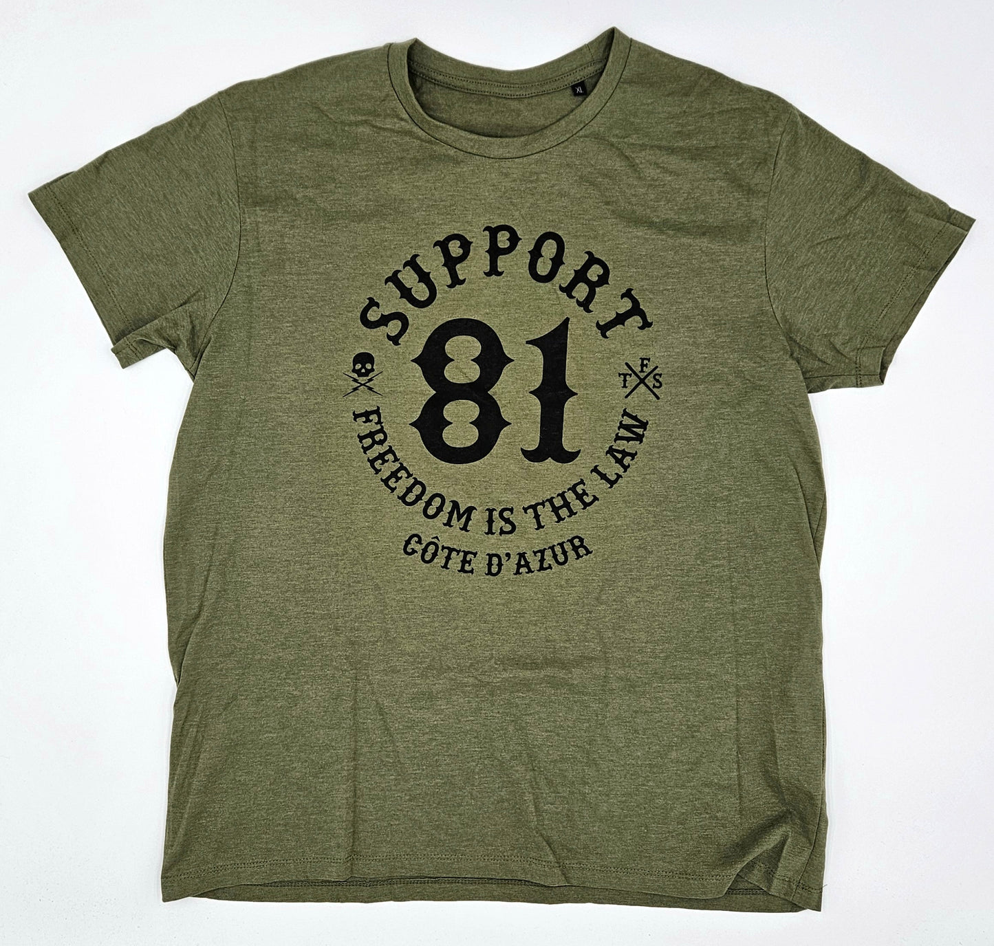 T-SHIRT FREEDOM KAKI