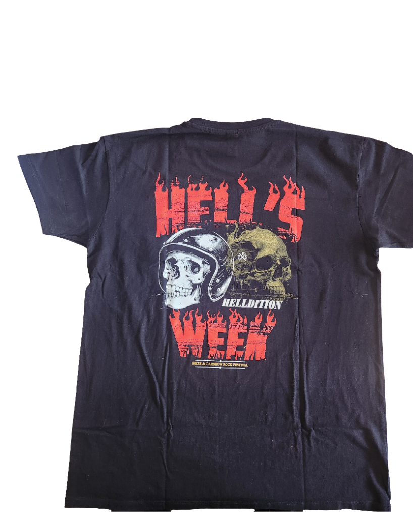 T-shirt Hell's Week Helldition recto verso