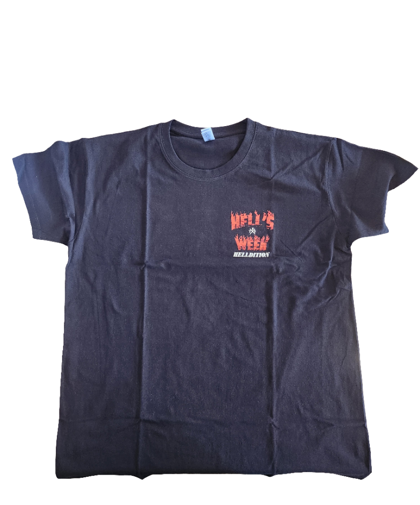 T-shirt Hell's Week Helldition recto verso