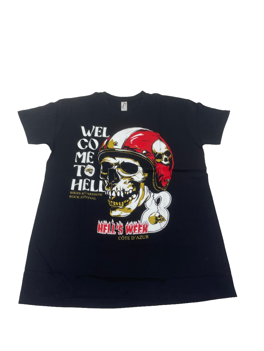 T-shirt Hell's Week helmet