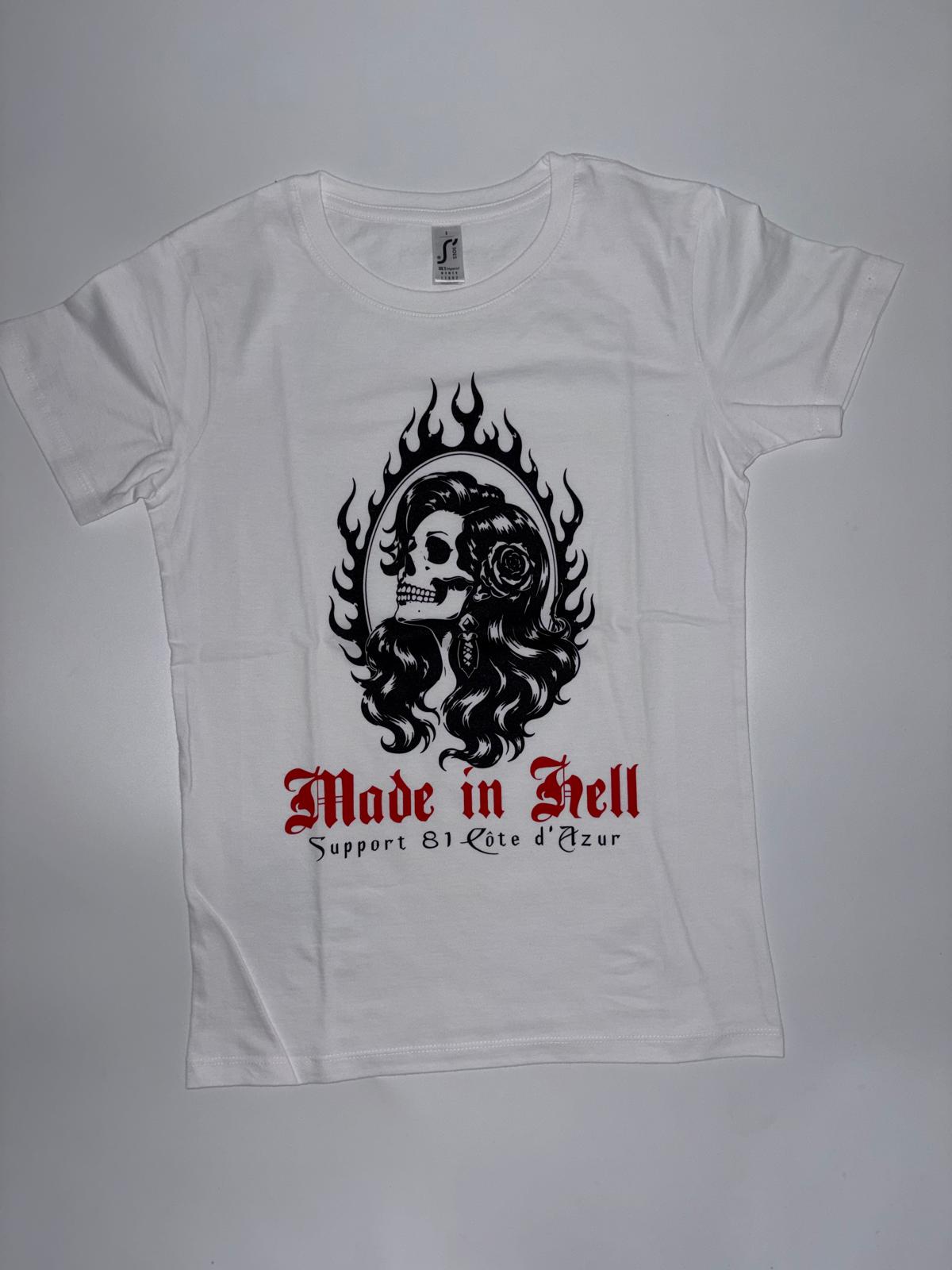 T-SHIRT Femme made in hell