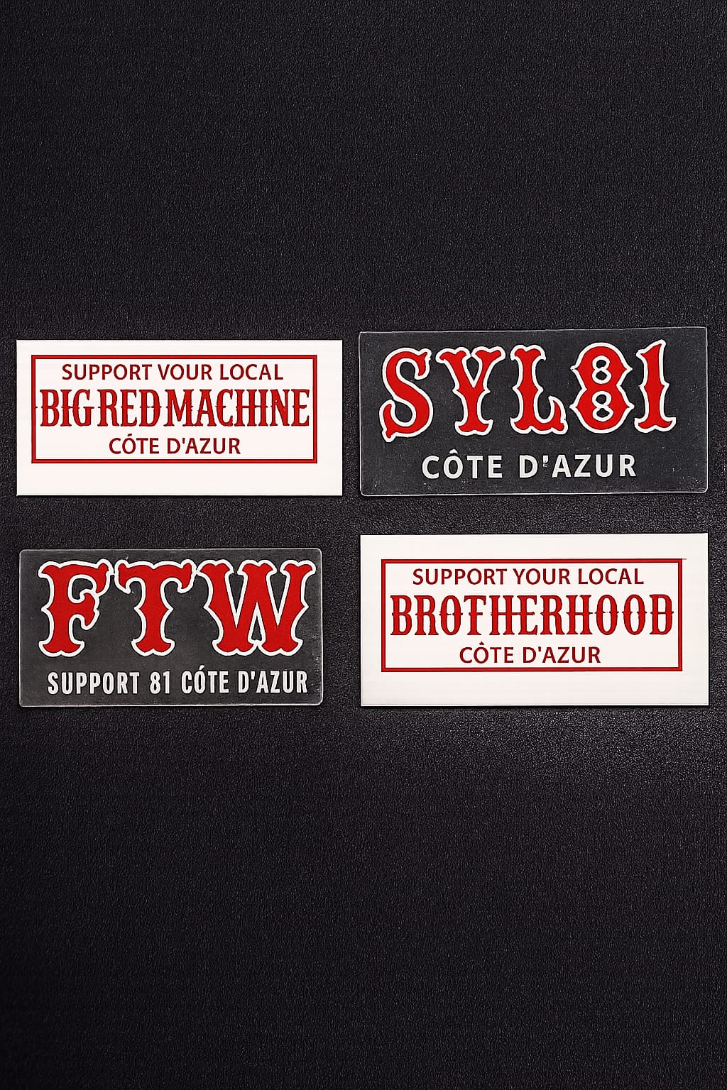 STICKERS SUPPORT 81