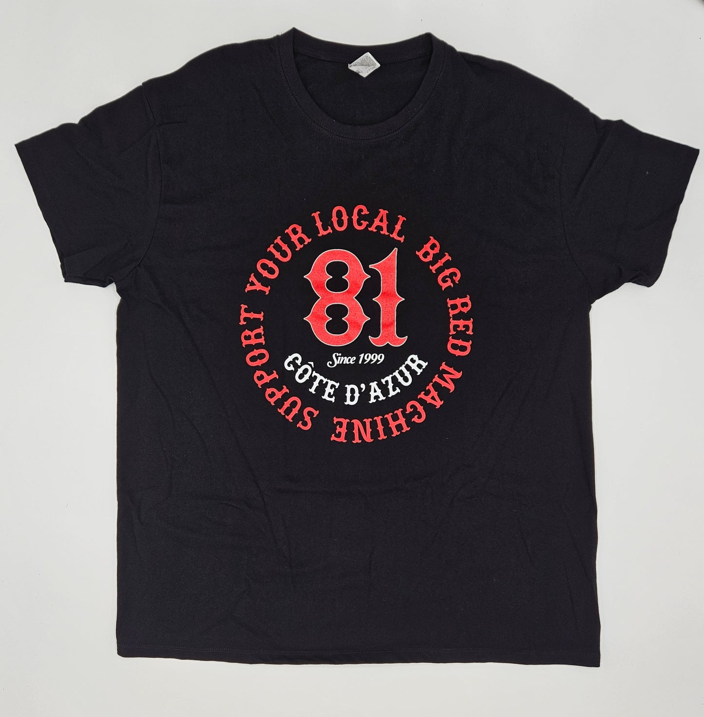 T-SHIRT CIRCLE LETTERING