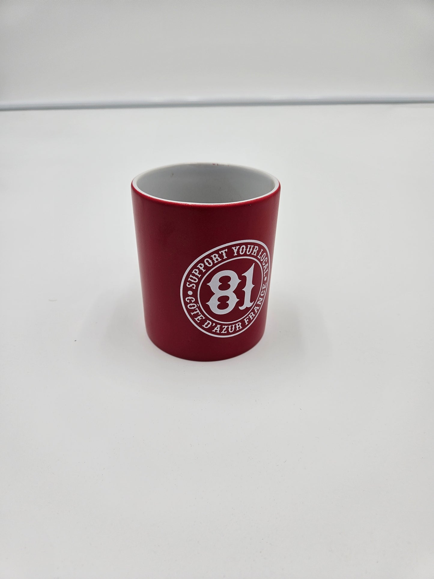 Mug (Tasse) Red Porcelaine