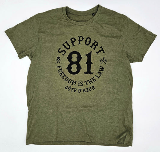 T-SHIRT FREEDOM KAKI
