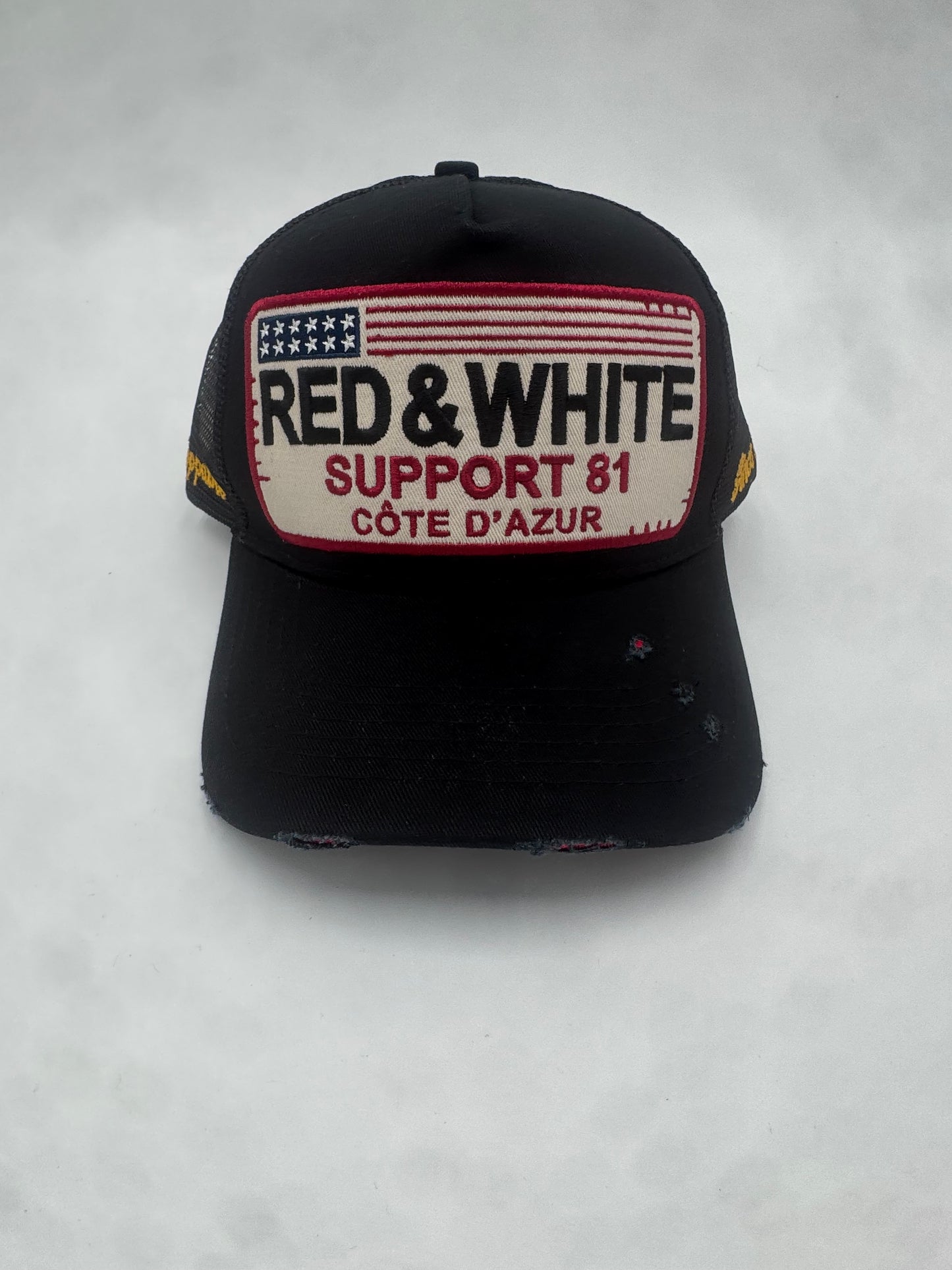 CASQUETTE Red & White US