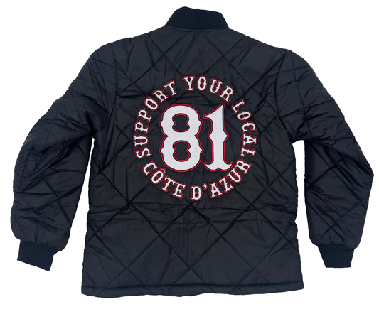 Veste SYL 81 MATELASSÉ Blck/Red