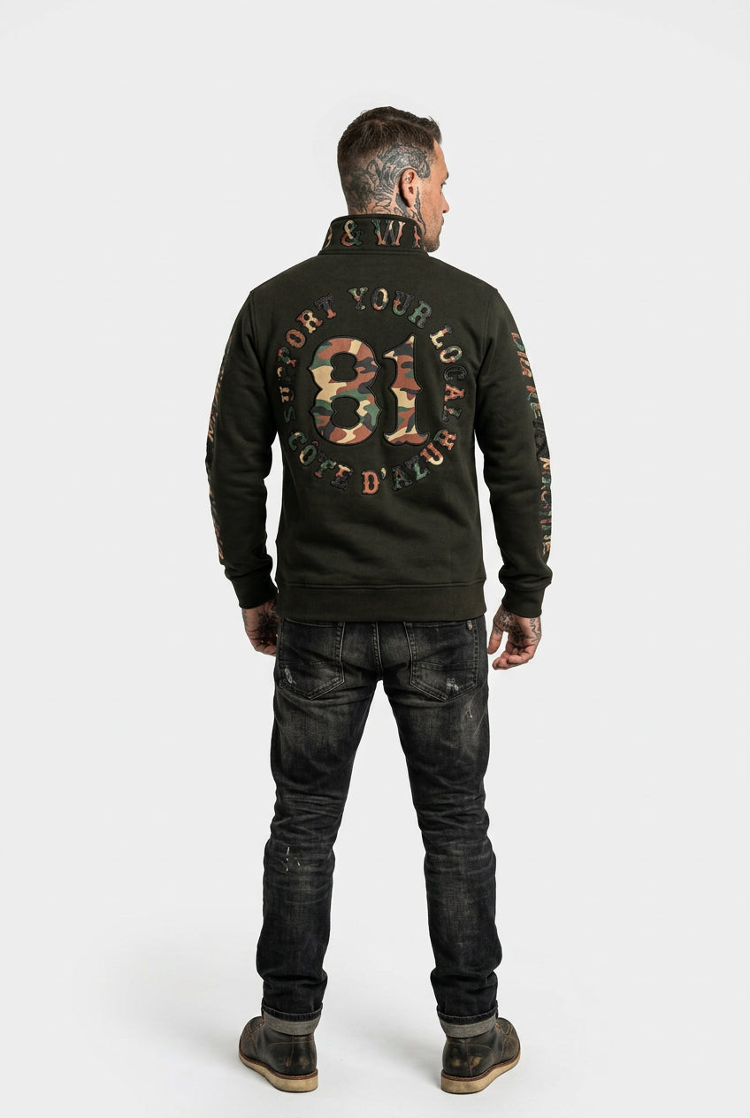 GILET NEW OUTLINE black/camo