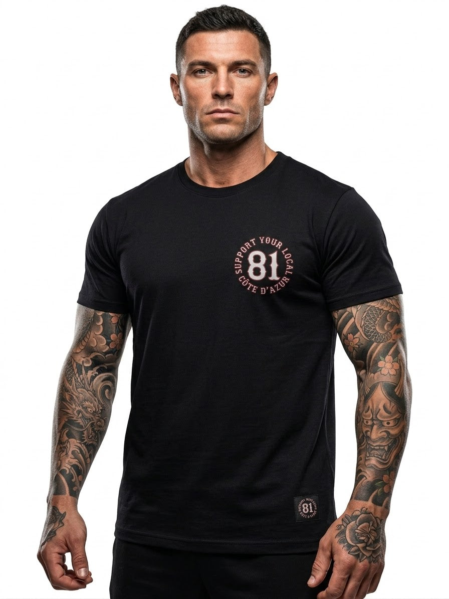 T-SHIRT Support 81 recto verso