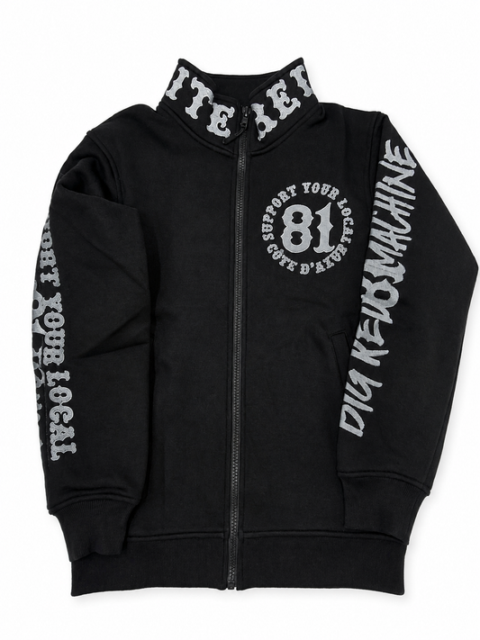 GILET NEW OUTLINE black/grey