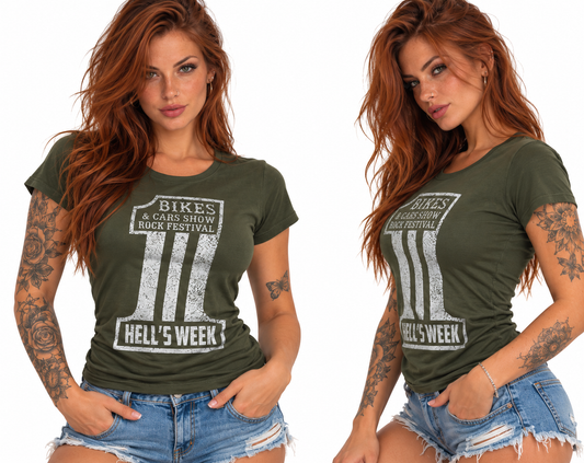 T-SHIRT Hell's Week One Kaki
