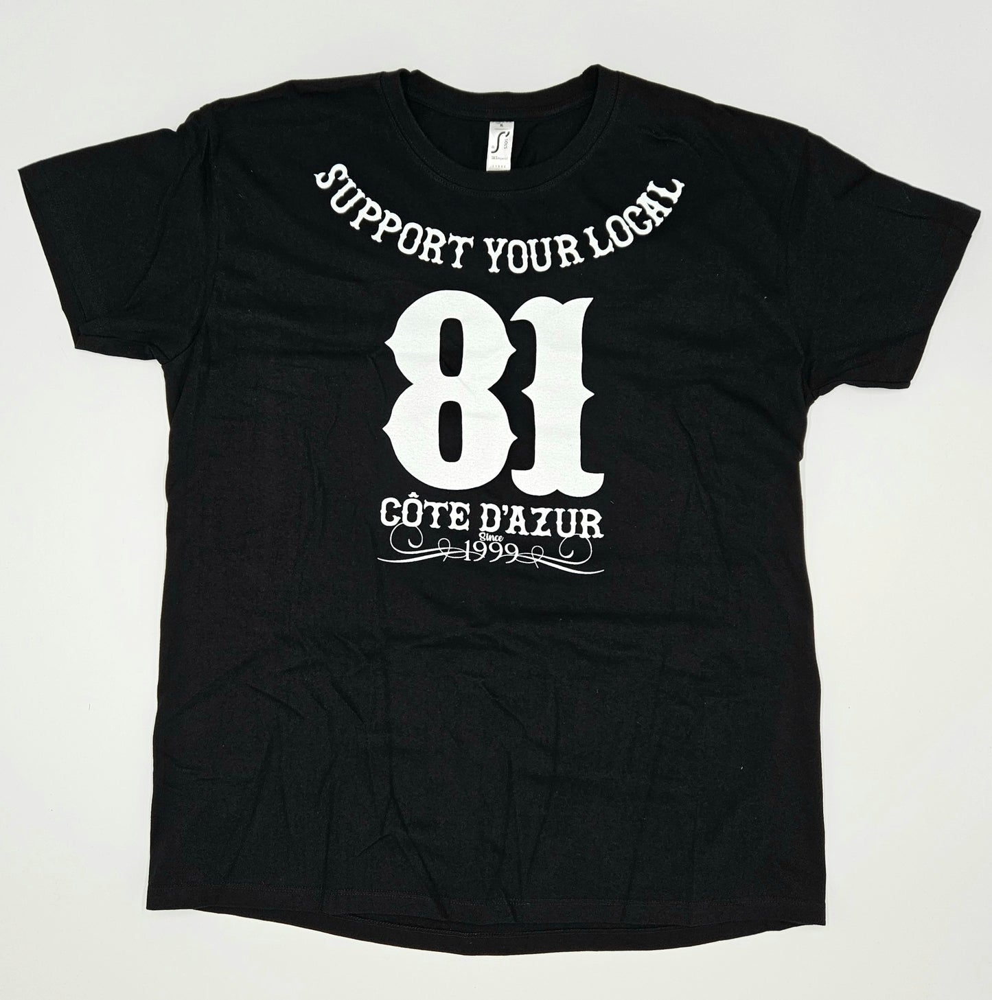 T-SHIRT SYL 81 CA ROUND LETTERING