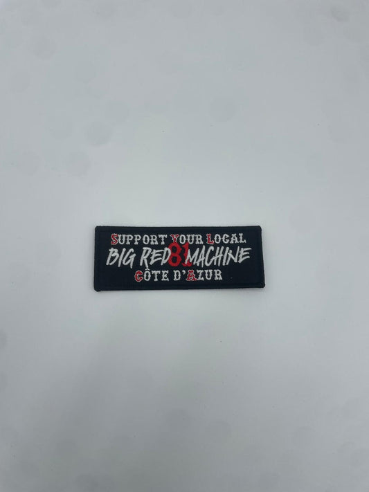 Patch rectangulaire big red machine