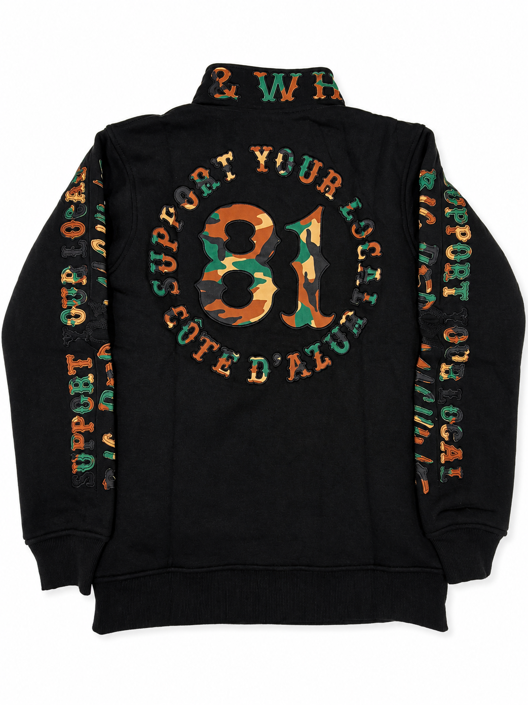 GILET NEW OUTLINE black/camo