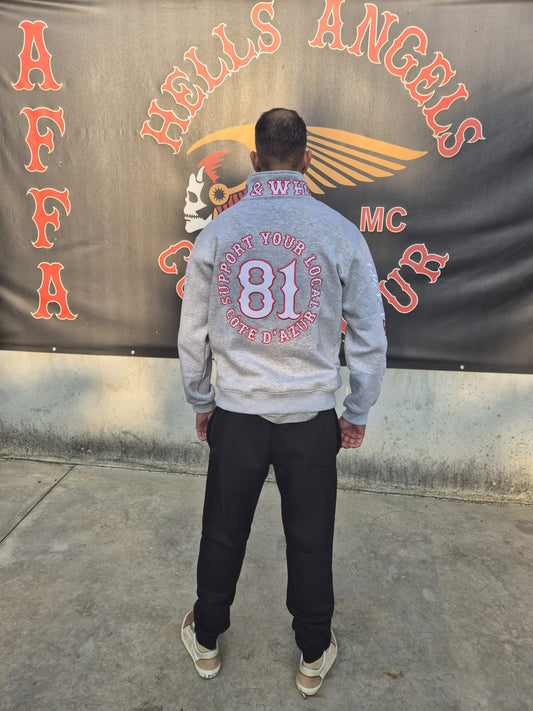 Gilet SYL 81 CA Gris/Red NEW