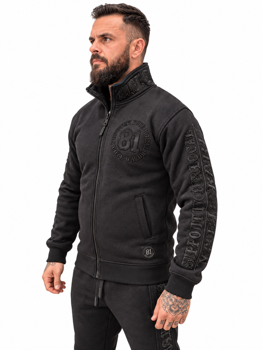 GILET SYL 81 Big Red Machine Full Black NEW