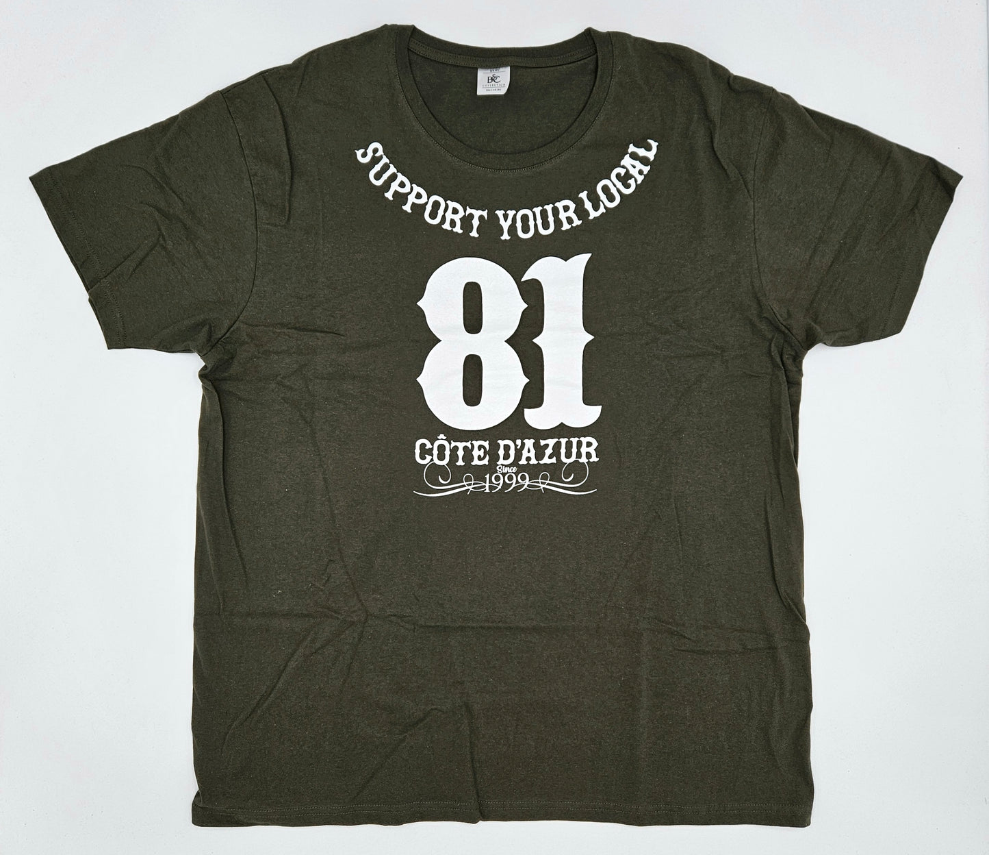 T-SHIRT SYL 81 CA ROUND LETTERING