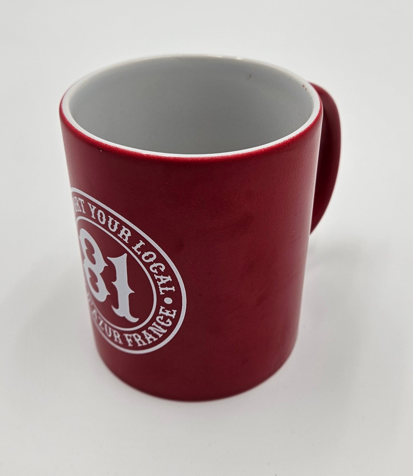 Mug (Tasse) Red Porcelaine